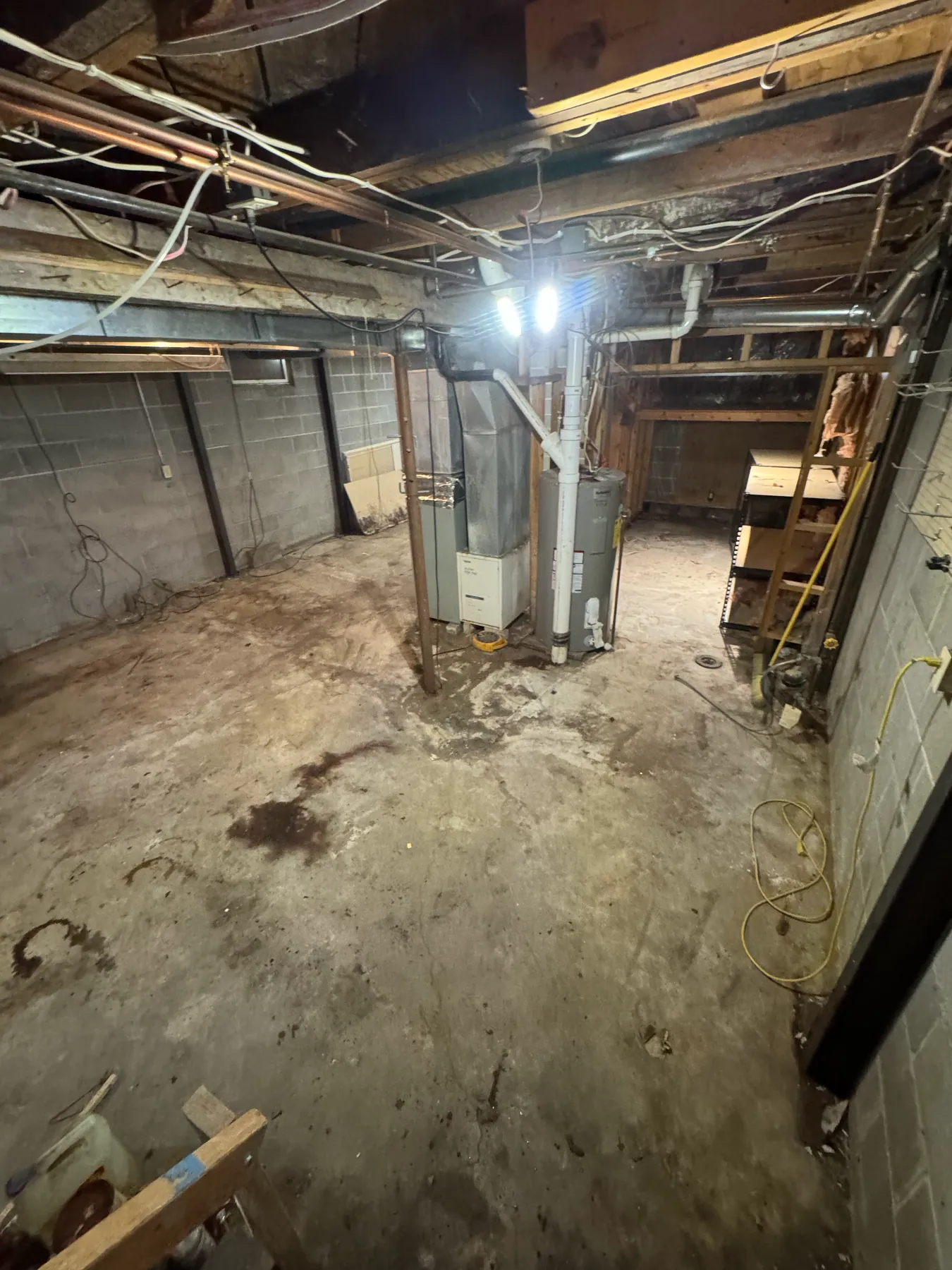 Basement cleanout — after