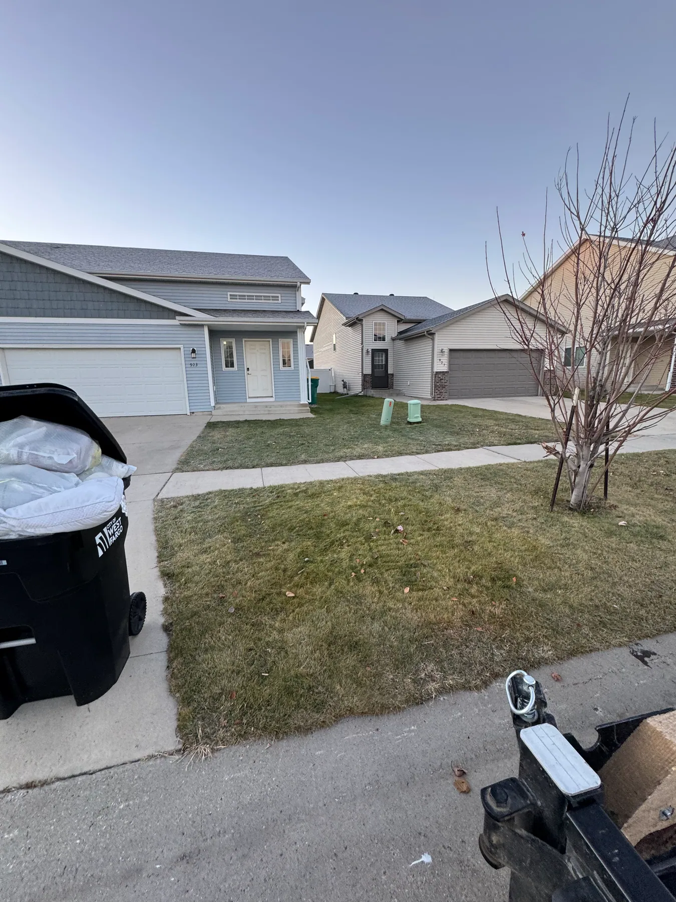 Curbside household pickup — after